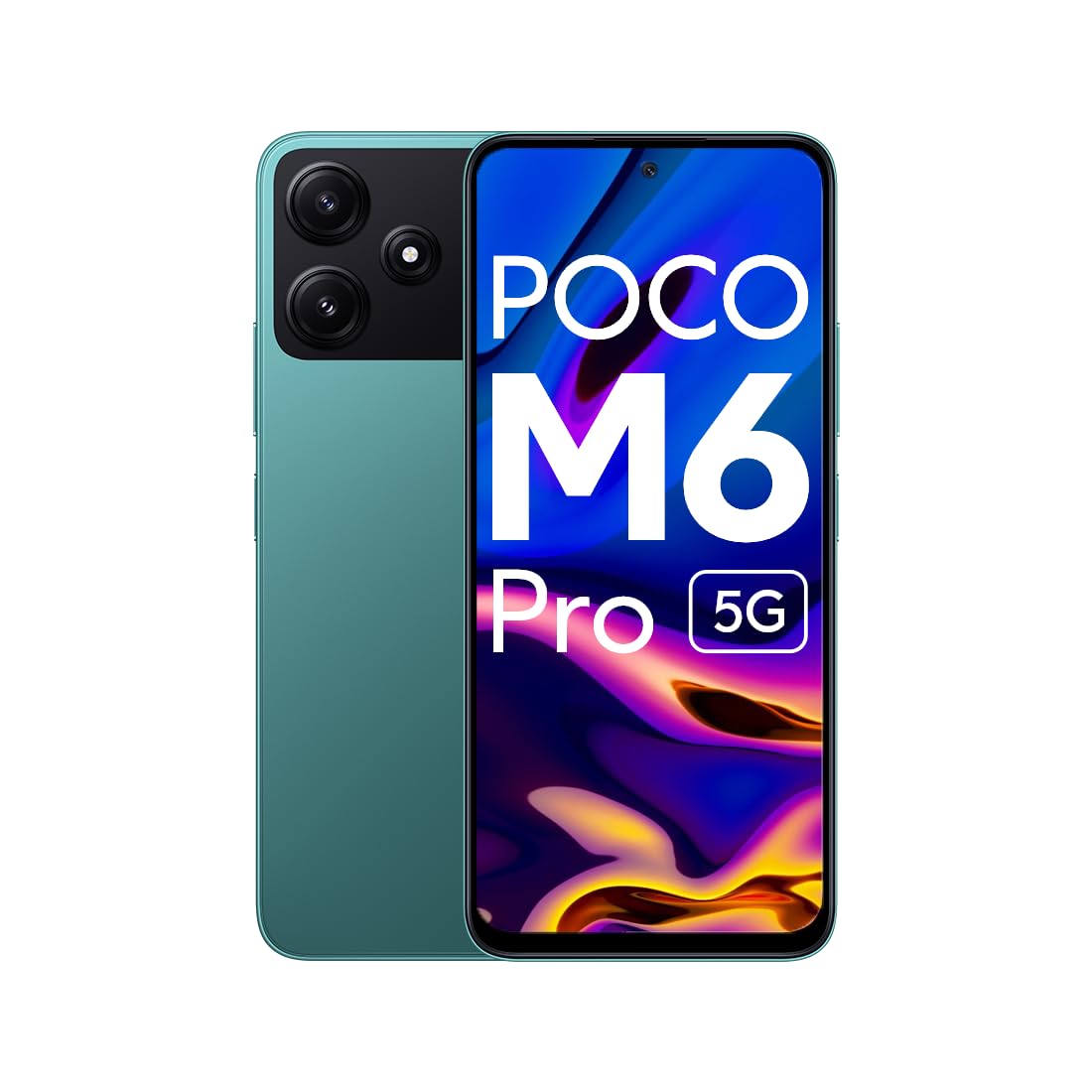 POCO M6 Pro 5G (Forest Green, 4GB RAM, 128GB Storage