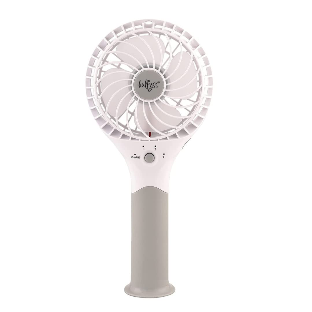 Bulfyss Mini Portable Fan, Powerful High Speed USB Fan, 3 Speed Lightweight Table Fan -offers & Discounts- 