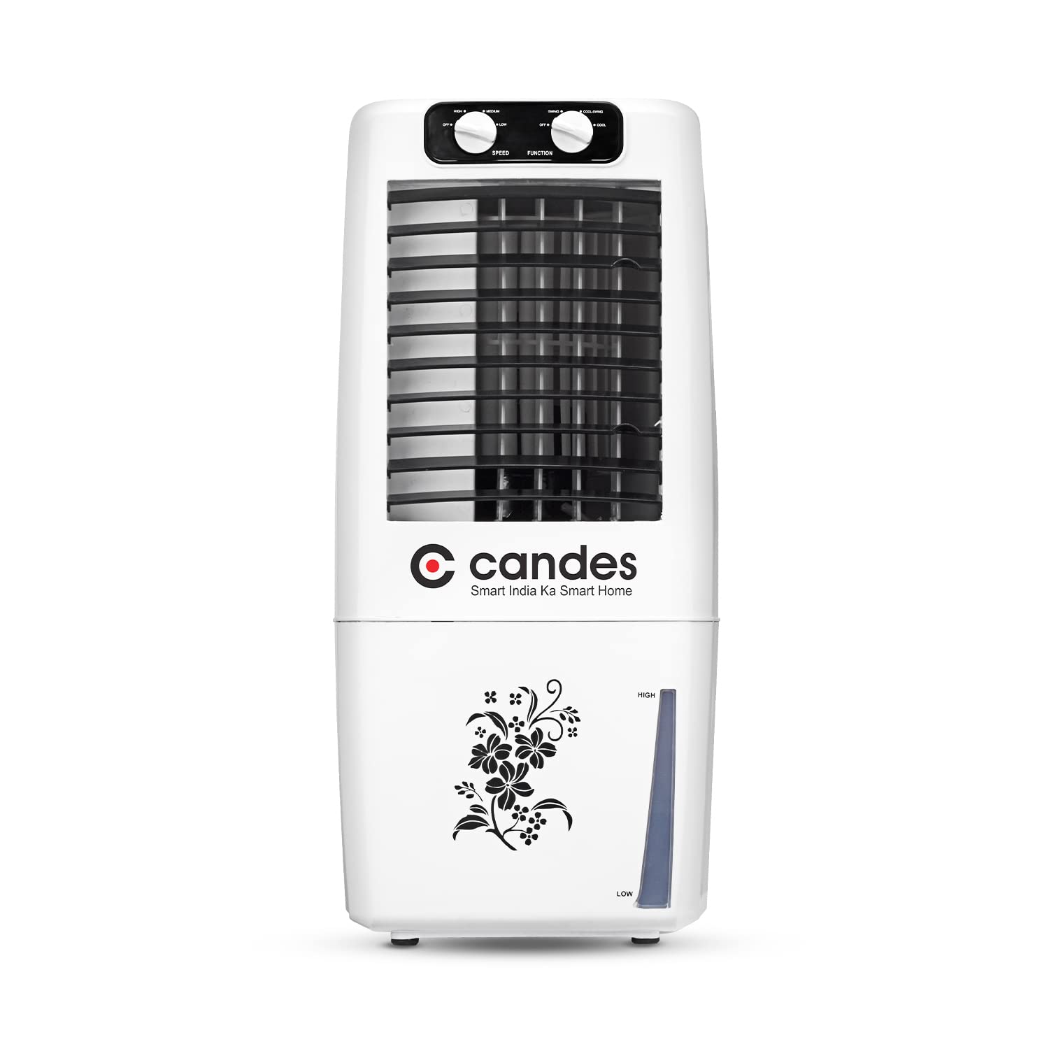 Candes 12 L Portable Mini Air Cooler for Home | High Speed Blower, Ice Chamber, 3 Way Speed Control | Inverter Compatible Air Cooler-offers & Discounts- 